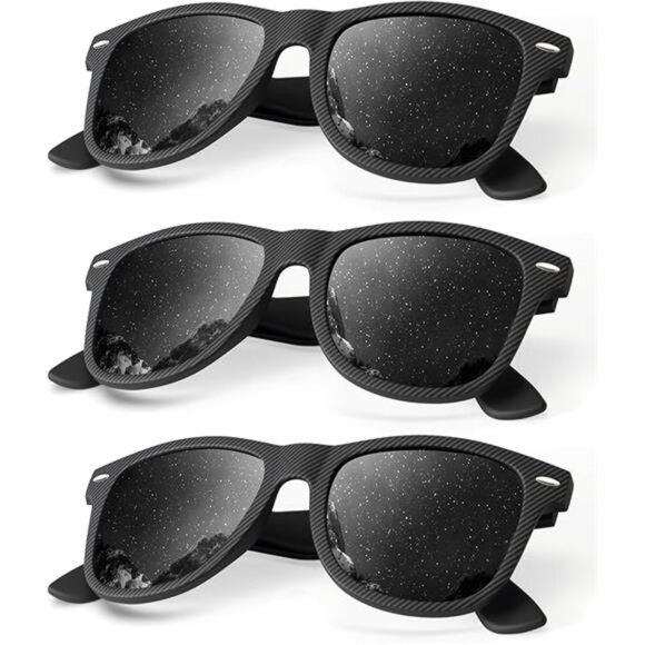 Polarized Sunglasses for Men and Women Matte Finish  (3-pack) - Picture 6 of 6